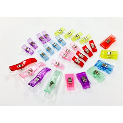 Craft Clips (Small, Medium & Large) 30/Box